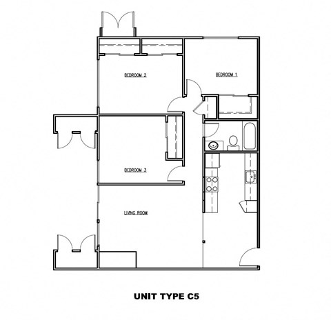 a floor plan of the unit